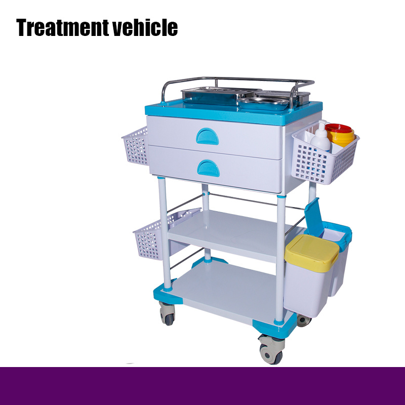 High Quality Hospital Furniture Treatment Medical Trolley Cart