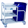 Rh-C403 Hospital Morning Routine Service Patient Cloth Wrapped Bucket Dirty Cloths Cart