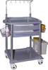 RH-C802 Hospital Patient Furniture 2 Medicine Drawer Infusion Cart