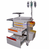 RH-C103 Hospital Cart Equipment Aluminum Emergency Crash Cart