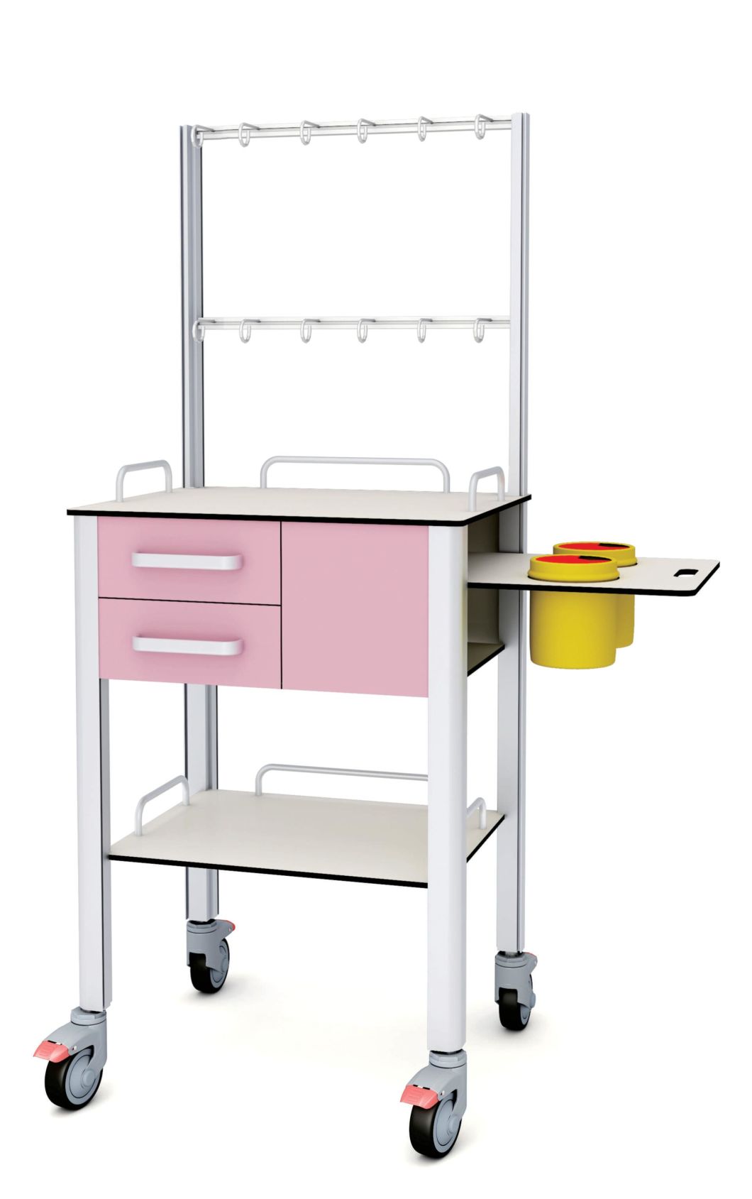 Essential Ward Aluminum Infusion Trolley - Hospital Nursing Furniture